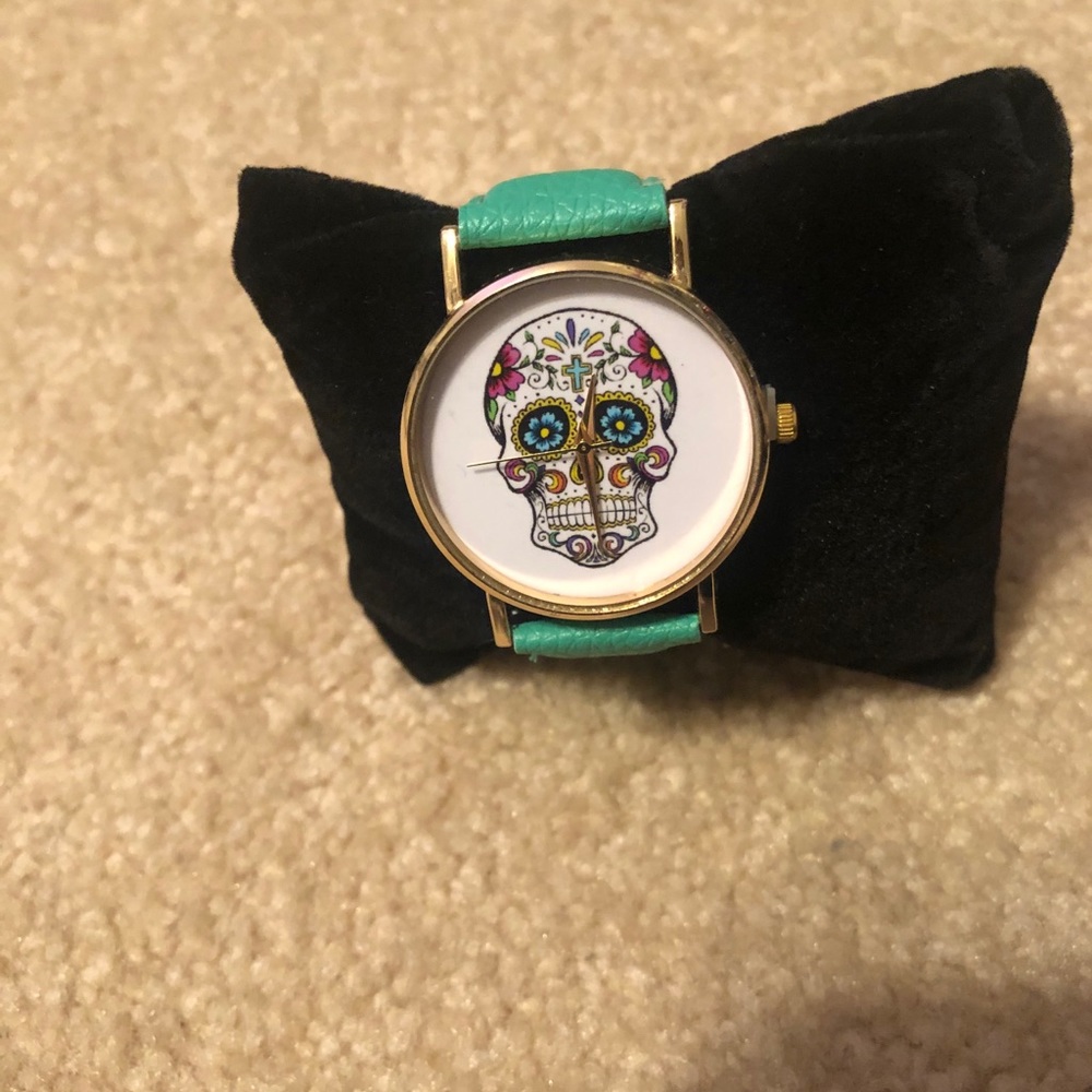 Sugar skull watch